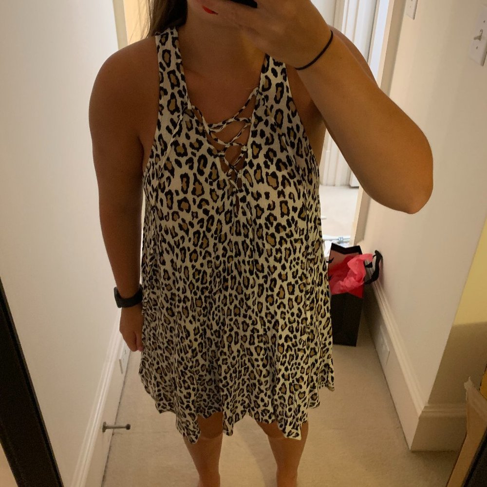 Mumu Cheetah Dress